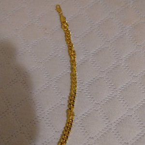 Gold plated bracelet